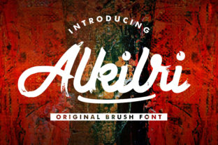 Alkilri: A Bold Handwritten Font for Web Design