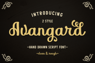 Avangard: A Vintage Font That Boosts Brand Identity