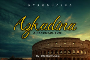 Azkadina Font for Eye-Catching Digital Campaigns