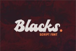 Blacks Font for Bold Brand Campaigns