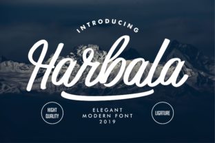 Harbala Font for Professional Branding