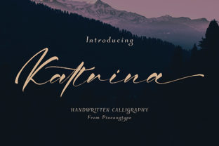 Kattrina: A Modern Handwritten Font for Digital Branding