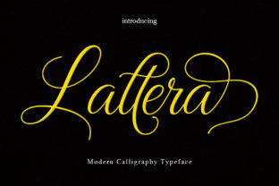 Lattera: A Script Font That Breathes Life Into Your Creations