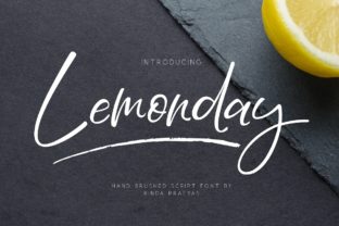Lemonday: A Handwritten Font with Personality