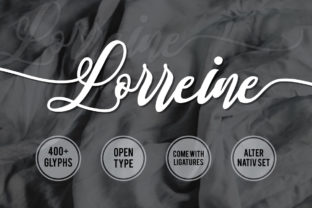 Lorreine: A Playful Handwritten Font for Creative Projects