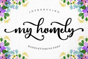 My Homely: A Script Font That Adds Personality to Branding