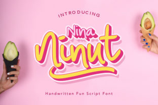 Nina Ninut: A Quirky Handwritten Font for Authentic Branding