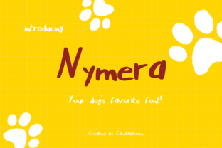 Nymera: A Font That Brings the Dog Spirit to Every Design