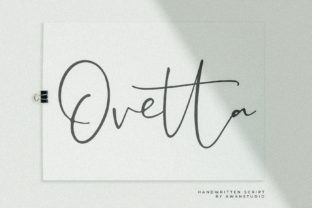 Ovetta: A Handwritten Font with Modern Appeal