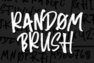 Random Brush: A Versatile Script Font for Editorial Design