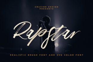 Rapstar Font for Dynamic Brand Communication