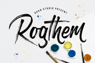 Rogthem: A Bold Script Font for Web Design