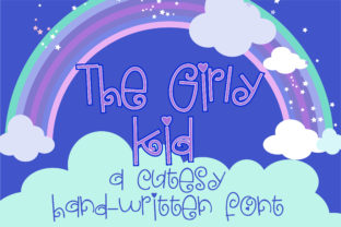 The Girly Kid Font: A Playful Touch for Every Craft Project