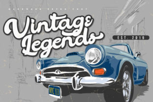 Vintage Legends Font: A Timeless Script for Digital Design