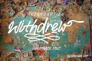 Withdrew: A Handwritten Font for Authentic Digital Campaigns